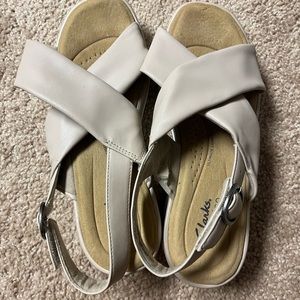 Clark’s tan sandals